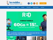 Tablet Screenshot of lesmobiles.com